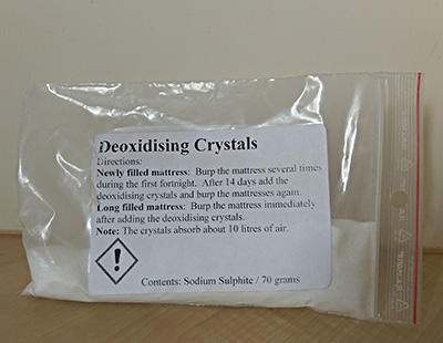Waterbed Deoxidising Crystals
